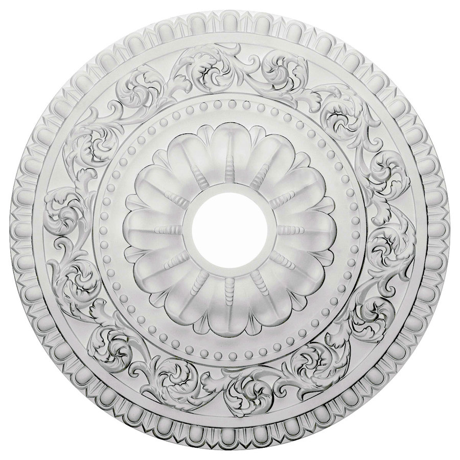 20 1 2 Dia Pu Polyurethane Ceiling Medallion Decor Light