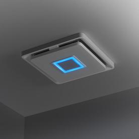 bathroom exhaust fan with led light and bluetooth speaker