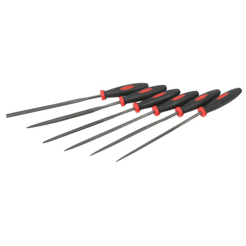 Zoomed: Task Force Task force 6pc Needle File Set