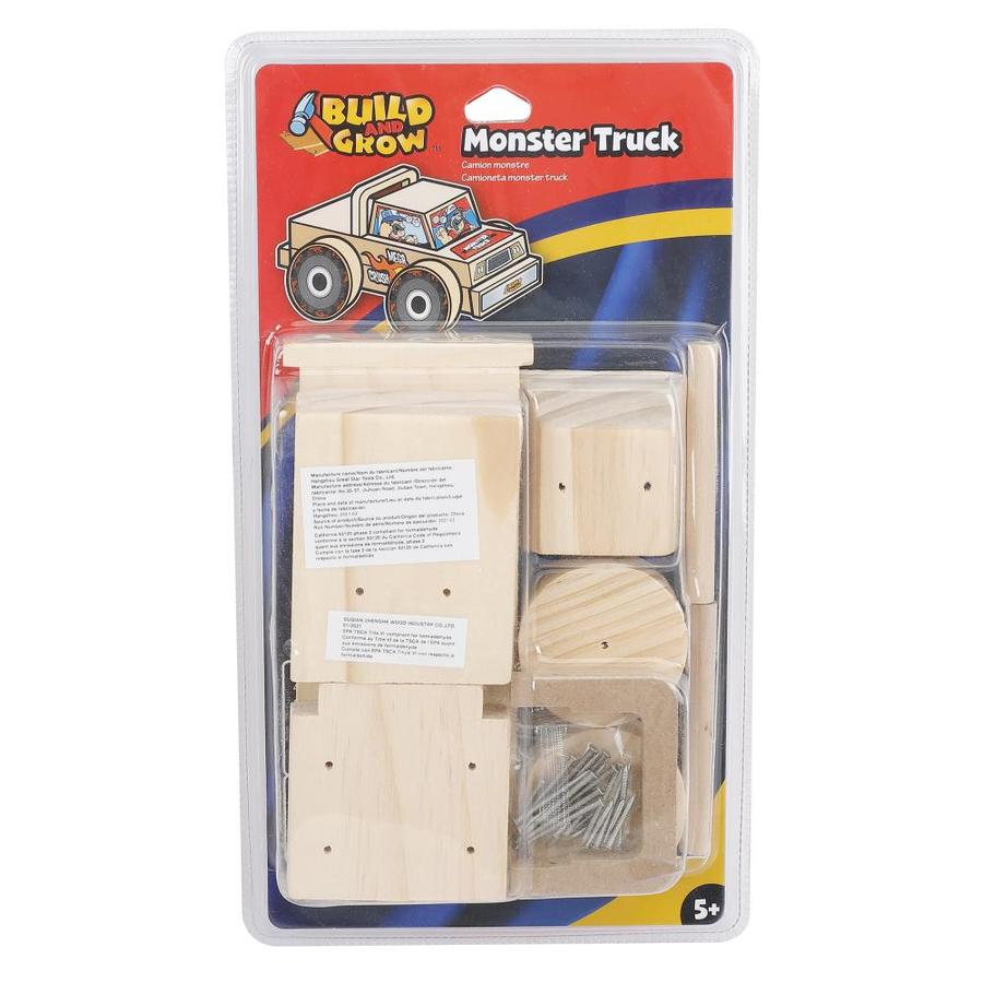 ... Grow Kid's Beginner Woodworking Project Monster Truck Kit at Lowes.com