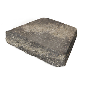 Shop Gray/Charcoal Basic Concrete Retaining Wall Cap (Common: 16-in x 3