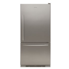Fisher & Paykel 17.5-cu ft Bottom Freezer Counter-Depth Refrigerator (Stainless Steel) ENERGY STAR RF175WCRX1