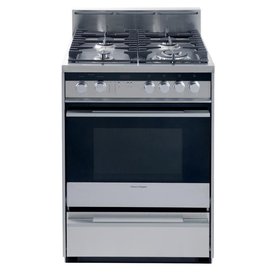 Fisher & Paykel 24-in Freestanding 2.5 cu ft Convection Gas Range (Stainless Steel) OR24SDMBGX1