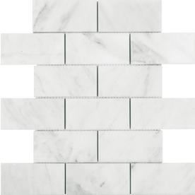  12" x 12" Venatino Polished Marble Mosaics
