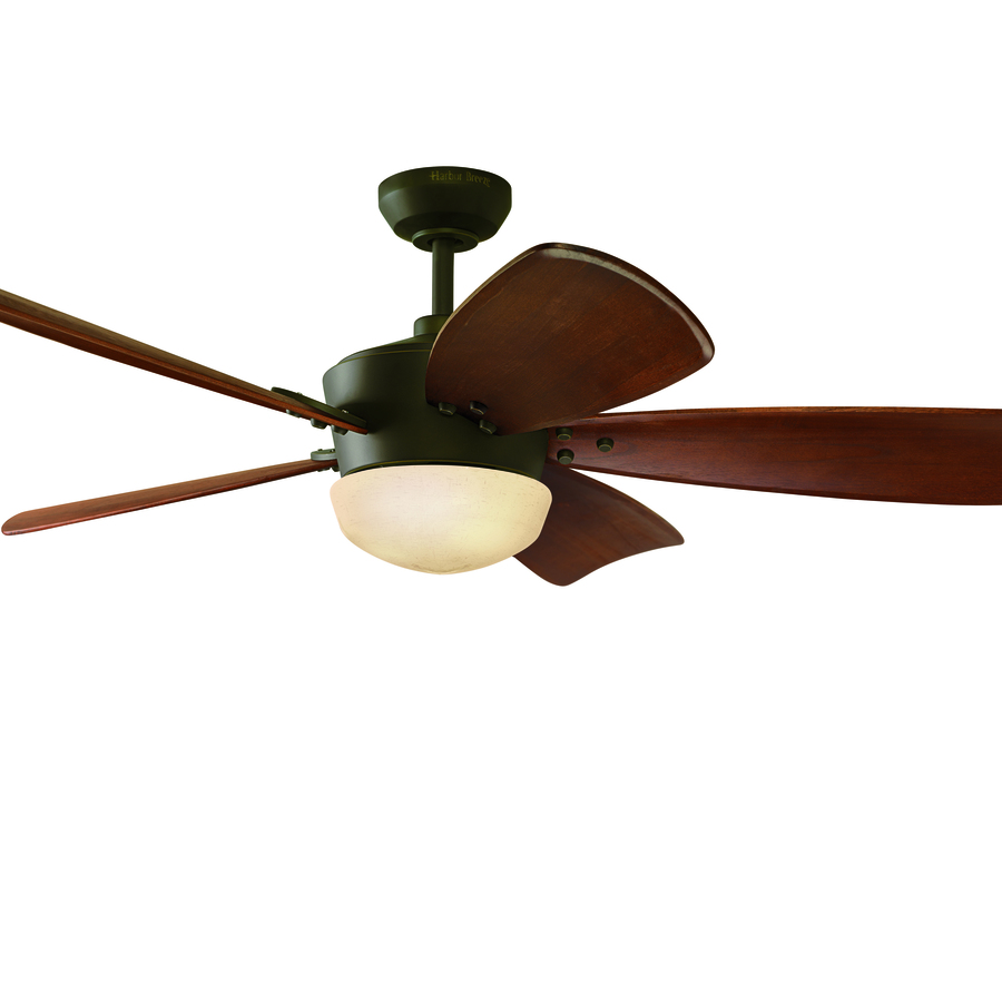 ... Downrod Mount Ceiling Fan with Light Kit and Remote at Lowes.com