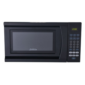 UPC 836321006762 product image for Sunbeam 0.7-cu ft 700-Watt Countertop Microwave (Black) | upcitemdb.com