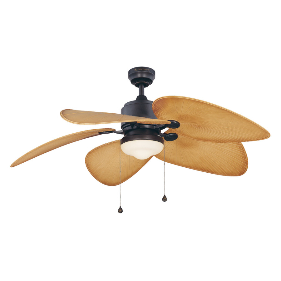 Harbor Breeze 52 In Freeport Aged Bronze Outdoor Ceiling Fan With