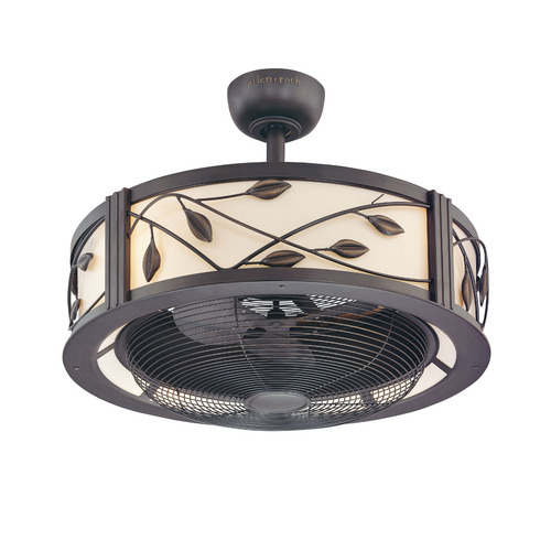 Zoomed: allen + roth 23" Eastview Aged Bronze Ceiling Fan