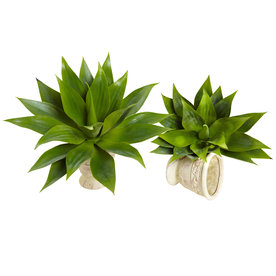 UPC 840703111807 product image for Nearly Natural 17-in Green Silk Plant | upcitemdb.com