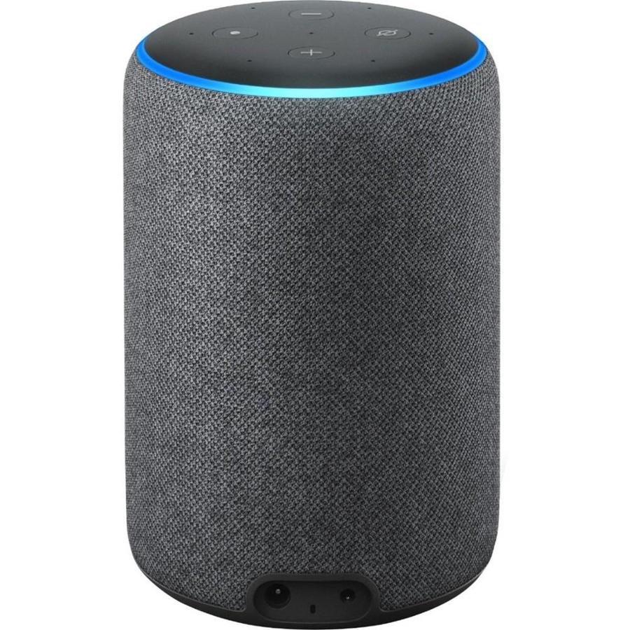 Amazon Echo 3rd Gen Smart Speaker With Alexa Charcoal In The Smart Hubs Department At Lowes Com