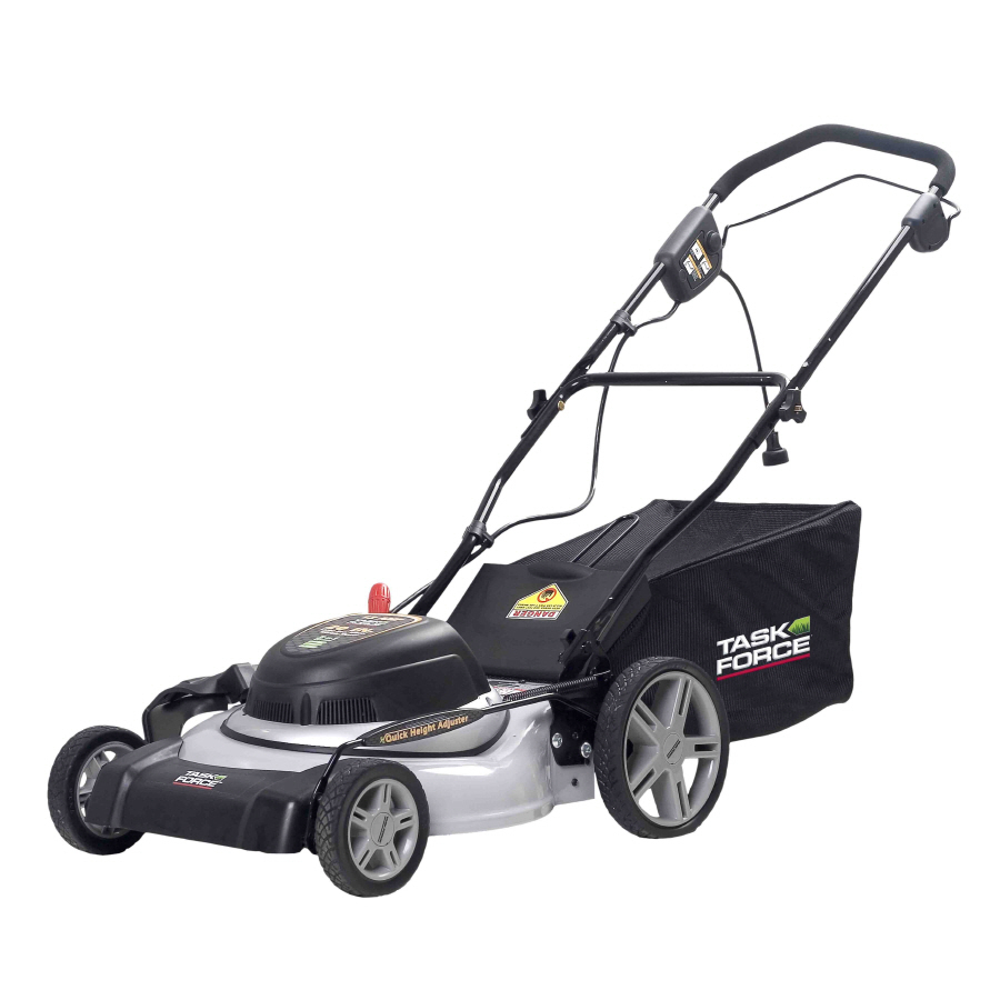 Shop Task Force 12-Amp 20-in Corded Electric Push Lawn Mower at Lowes.com