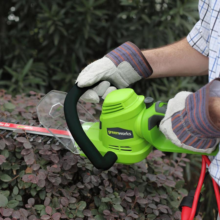 greenworks 22 inch hedge trimmer