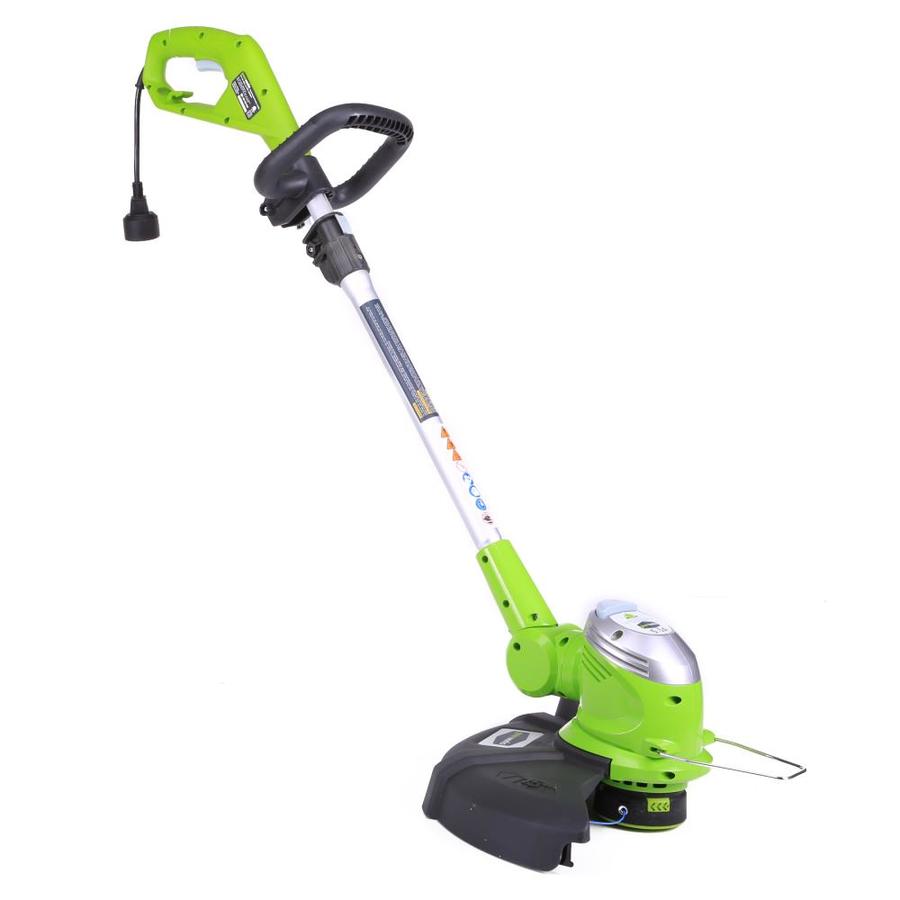 greenworks weed eater corded