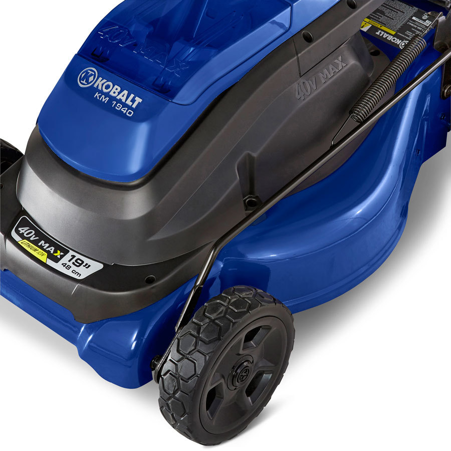 Lowes kobalt best sale 40v mower