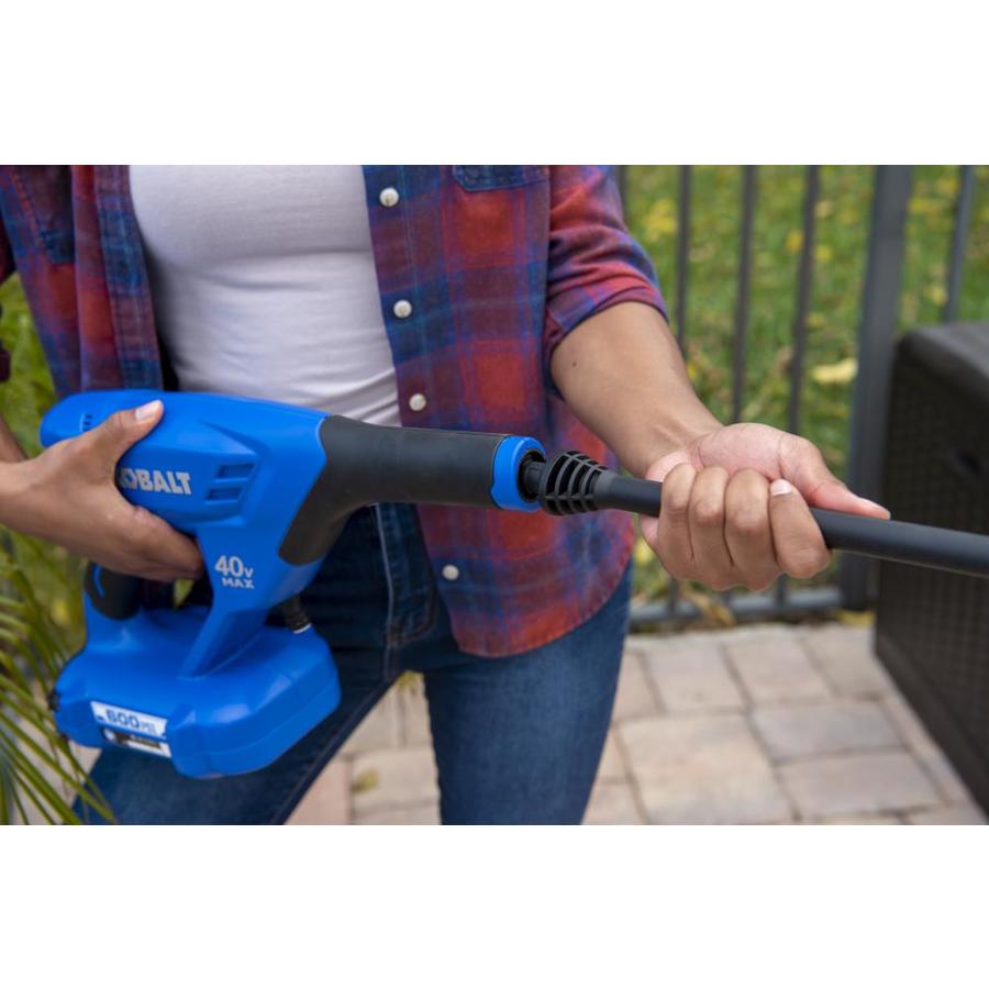 kobalt battery pressure washer