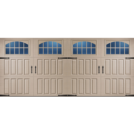 ReliaBilt 16-ft x 7-ft 900 Series Insulated Double Garage Door with Windows 123528