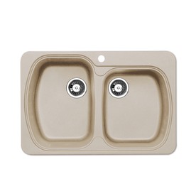 UPC 842678001817 product image for Jacuzzi Double-Basin Drop-in or Undermount Granite Kitchen Sink | upcitemdb.com