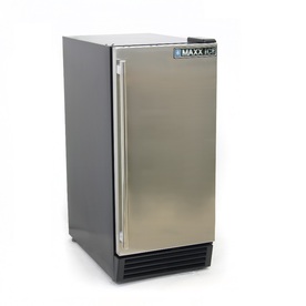 Maxx Ice 3-cu ft Freezerless Refrigerator (Stainless Steel) MCR3U