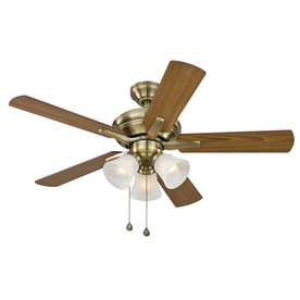 antique brass fan