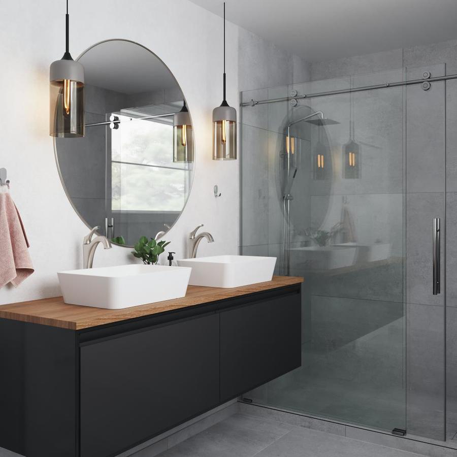 Rectangular 19.7 x 13.8 inch Kraus KSV-2MW Natura Bathroom Sink