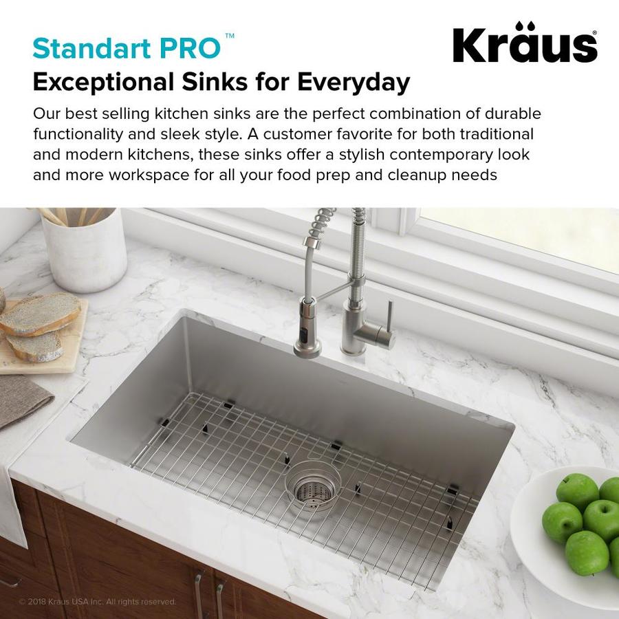 Kraus Kore Workstation 32 L X 19 W Undermount Kitchen Sink