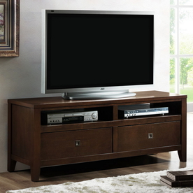 Baxton Studio New Jersey Brown Wood Modern TV Stand