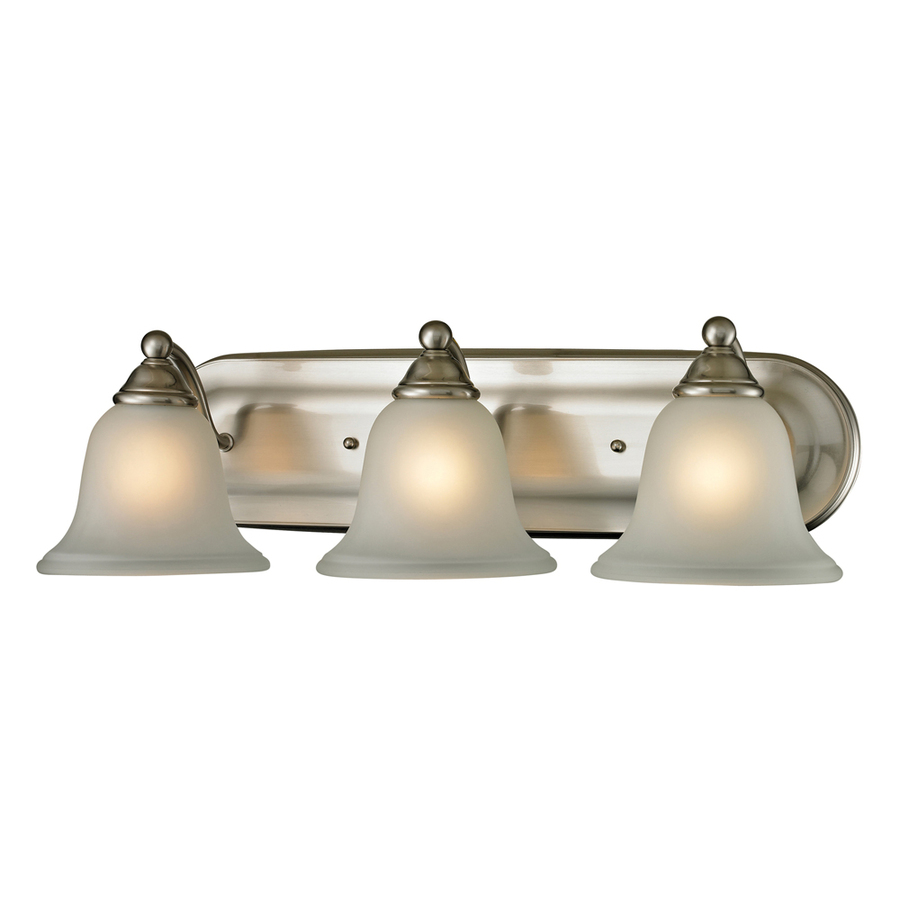 Shop Westmore Lighting 3Light Wyndmoor Brushed Nickel LED 