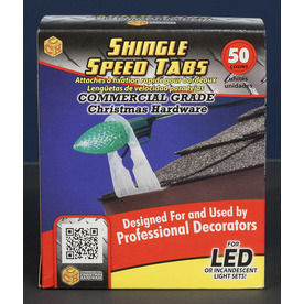 ... Christmas Hardware 50-Pack Plastic Roof Shingle Clips at Lowes.com