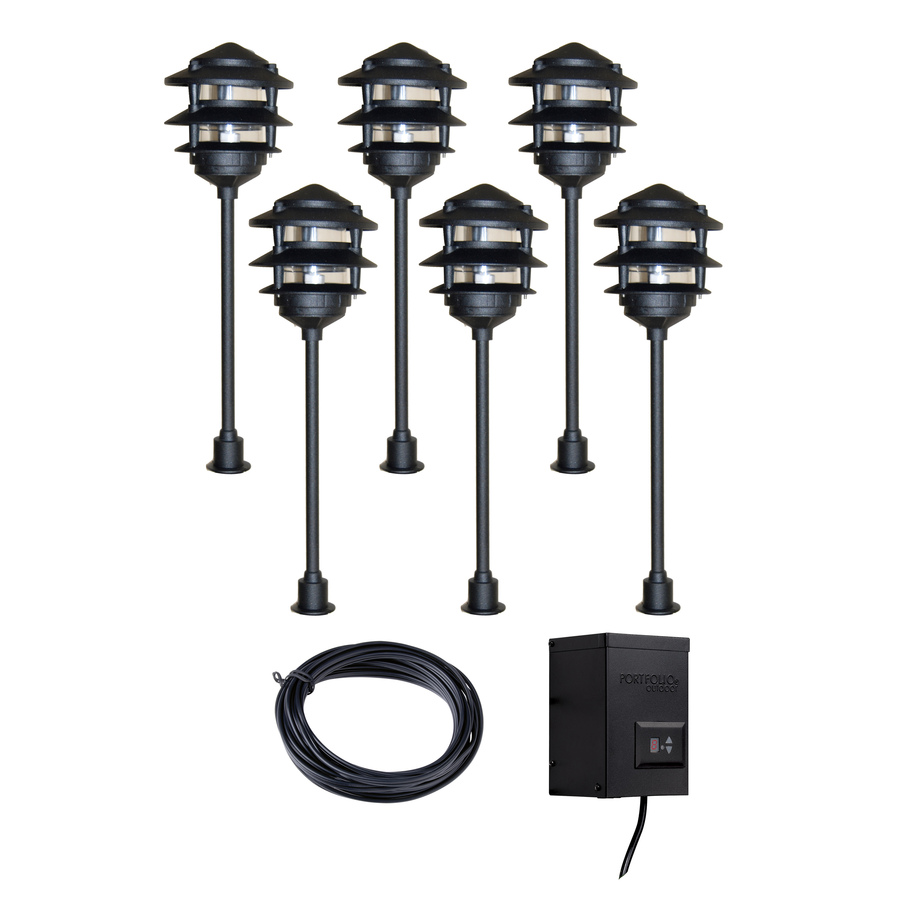 shop-portfolio-6-light-black-low-voltage-path-lights-landscape-light