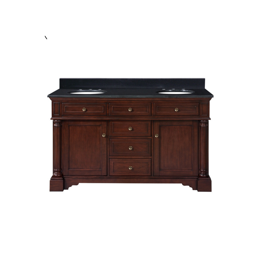 Shop allen + roth Auburn Bathroom Vanity with Top at Lowes.com