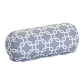 UPC 859072220645 product image for Majestic Home Goods Gray Links UV-Protected Bolster Outdoor Decorative Pillow | upcitemdb.com