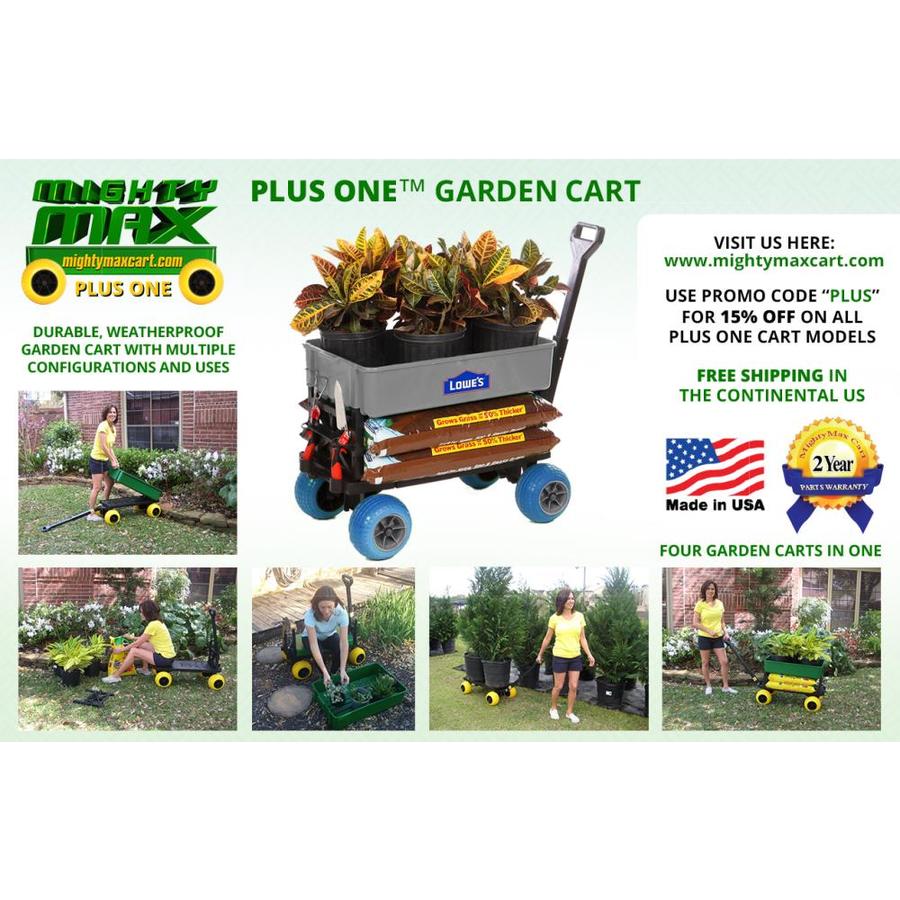 Mighty Max Cart 2 5 Multi Purpose Yard Cart In The Yard Carts Department At Lowes Com