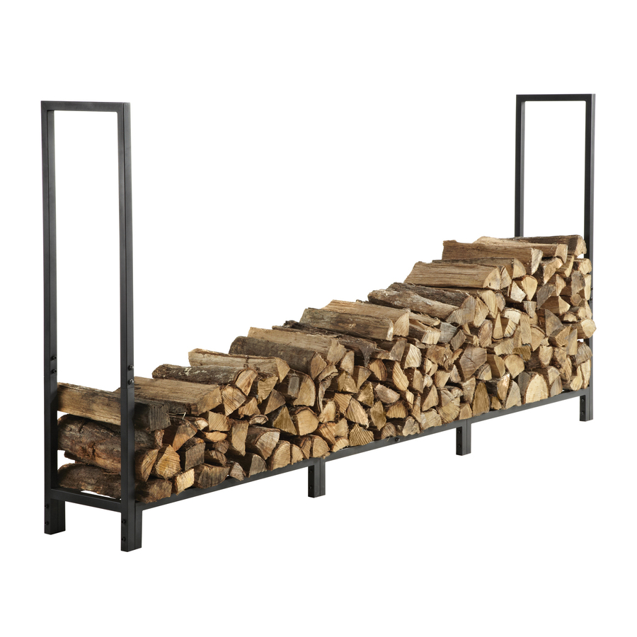 Shop Style Selections 8-ft Heavy Duty Log Rack at Lowes.com