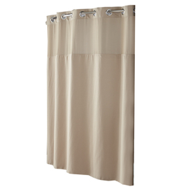 UPC 877003009695 product image for Hookless Polyester Taupe Diamond Pique Solid Shower Curtain | upcitemdb.com