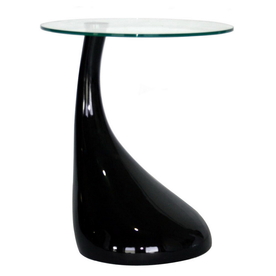 UPC 878445004286 product image for Baxton Studio Baxton Black Composite Round Coffee Table | upcitemdb.com