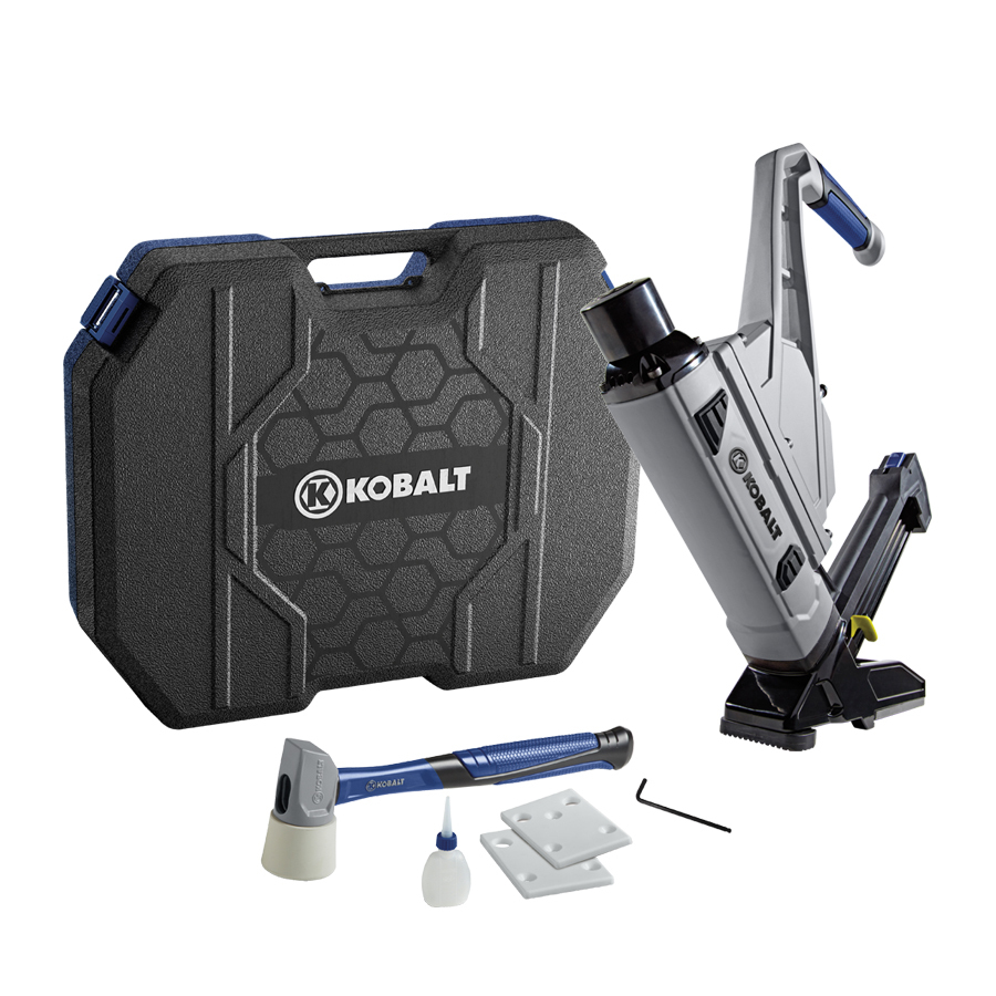shop kobalt 2 in x 16 gauge t cleats and l cleats flooring pneumatic nailer at lowes com shop kobalt 2 in x 16 gauge t cleats and l cleats flooring pneumatic nailer at lowes com