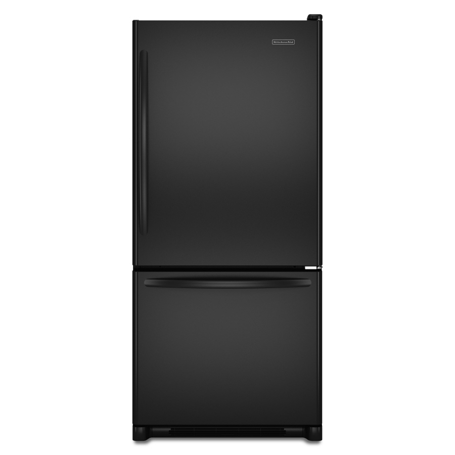 Black Refrigerator Bottom Freezer 62
