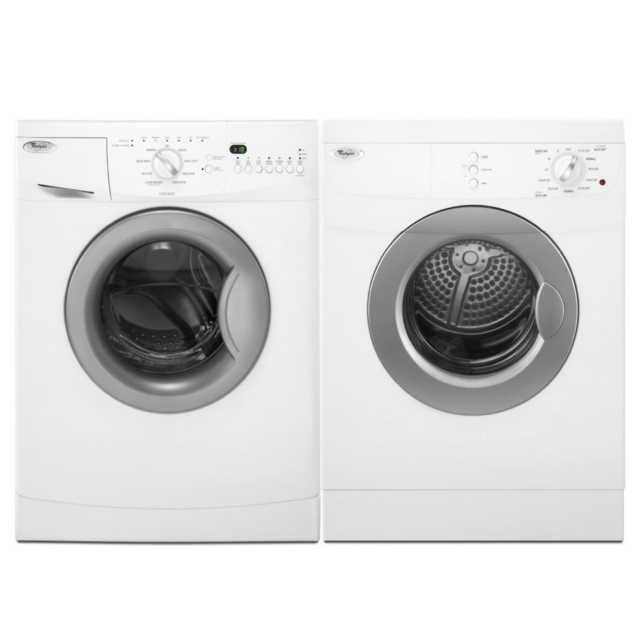 whirlpool front load washer apartment size