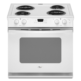UPC 883049147727 product image for Whirlpool 30-in 4.5-cu ft Self-Cleaning Drop-In Electric Range (White) | upcitemdb.com
