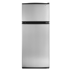 Whirlpool 15.9-cu ft Top-Freezer Refrigerator (Stainless Steel) W6RXNGFWS