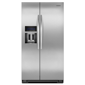 KitchenAid Architect II 26.4-cu ft Side-by-Side Refrigerator (Stainless Steel) ENERGY STAR KSF26C4XYY