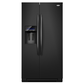 Whirlpool 26.4 cu ft Side-by-Side Refrigerator (Black) ENERGY STAR WSF26C2EXB