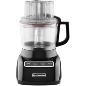 lowes.comKitchenAid 9-Cup 320-Watt Onyx Black 4-Blade Food Processor Additional