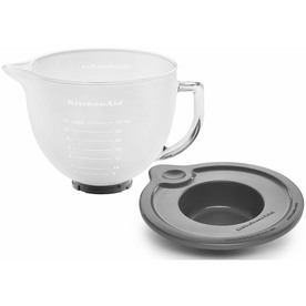 UPC 883049254500 product image for KitchenAid 5-Quart Frosted Glass Bowl for Kitchenaid Tilt-Head Stand Mixers Glas | upcitemdb.com