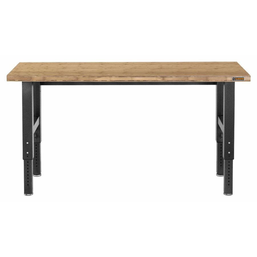 Shop Gladiator 42-in Adjustable Wood Work Bench at Lowes.com