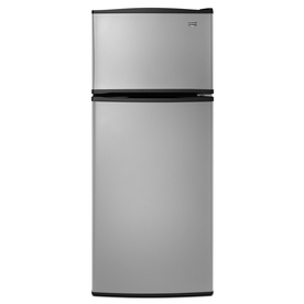Maytag 17.5-cu ft Top-Freezer Refrigerator with Single Ice Maker (Stainless Steel) ENERGY STAR M8RXEGMAS