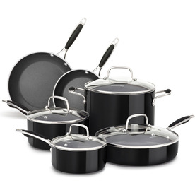 UPC 883049298139 product image for KitchenAid 10-Piece 8.16-in Aluminum Cookware Set with Lid | upcitemdb.com