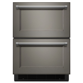UPC 883049352527 product image for KitchenAid 23.75-in Built-in Double Drawer Refrigerator (Panel Ready) | upcitemdb.com