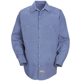 Red kap denim work shirts