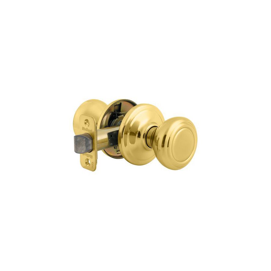 Kwikset Polished Brass Cameron Passage Knob 97200-685 - 2